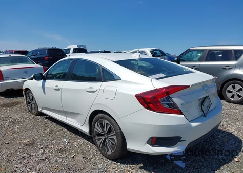2017 Honda Civic Ex-L z USA, uszkodzony, nr VIN 19XFC1F70HE210046